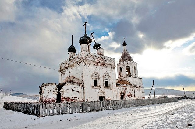 «Было – Стало»: Церковь Успения Божией матери в селе Калинино