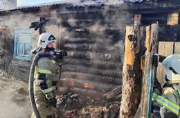 Пенсионерка пострадала при пожаре в Билитуе 