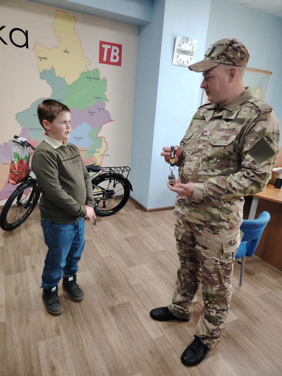 Боец СВО поблагодарил юного читателя 