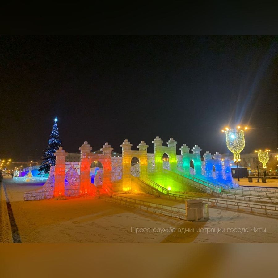 Новогодние елки уберут с читинских площадей в ближайшие дни