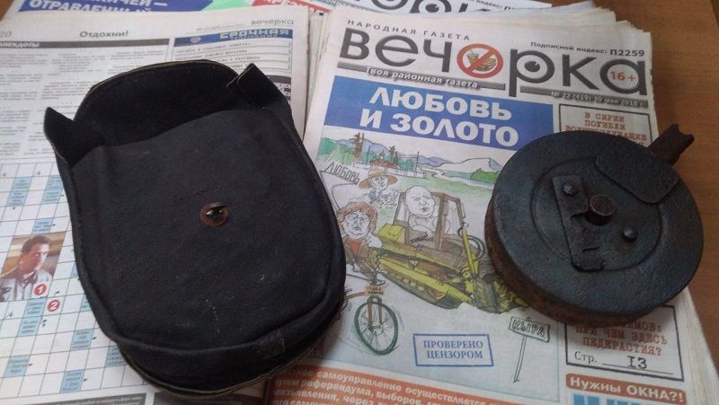 ​Артель «Бальджа» и «Вечорка» передадут в Военно-исторический музей найденный при раскопках магазин от ППД-38