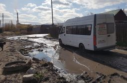 Вот так выглядит дорога к конечной остановке ...