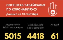 48 человек заразились коронавирусом в Забайкалье за сутки