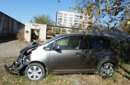 В Читинском районе девушка угнала у знакомого машину и попала в ДТП