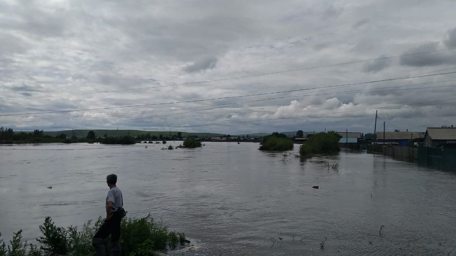Видео наводнения в Шилке прислали читатели в 