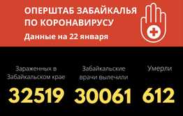 220 забайкальцев заболели COVID-19 за сутки
