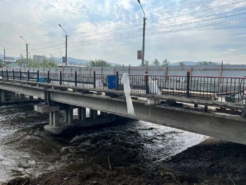 На реке Читинке формируется опасный паводок