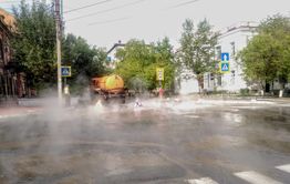 Улица 9-го января запарила в Чите. Прохожие в ужасе. (Фото) 