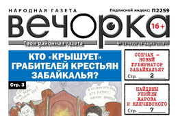PDF-версия «Вечорки» № 13 (410) : пожар в Кемерово, Собчак – губернатор ЗК, убийцы Жарова и Ключевского