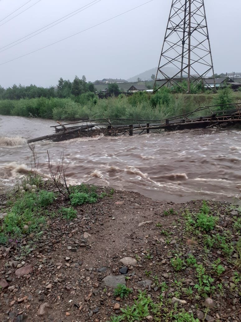 Подъем воды продолжится 25-26 июня на реках Забайкалья
