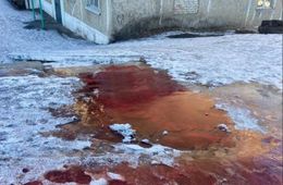 Из септика больницы в Могоче текут багровые реки. Прокуратура начала проверку.