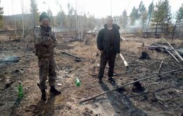 ​Приятели из Курорта Дарасун решили пожарить шашлыки и устроили лесной пожар 