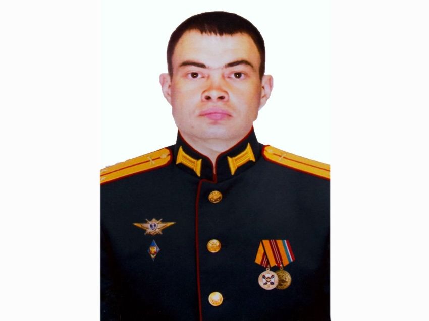 Забайкалец удостоен первого офицерского звания «лейтенант» при участии в СВО