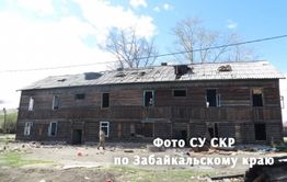 Трое детей получили травмы из-за обрушения потолка аварийного дома в Забайкалье