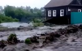 Более десяти человек эвакуировали из-за наводнения в Балее (видео)