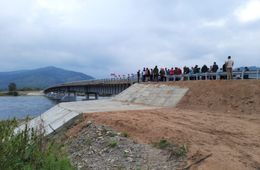 Для жителей отдаленных сел Красночикойского района построили мост