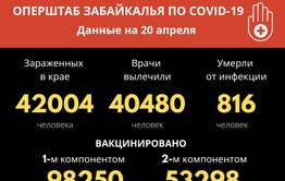 За сутки COVID-19 обнаружен у 34 забайкальцев