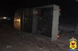Горе-угонщик опрокинул чужой УАЗик в Могочинском районе Забайкалья