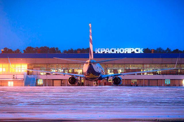 Авиарейс «Чита - Москва» вынужденно приземлился в Красноярском аэропорту