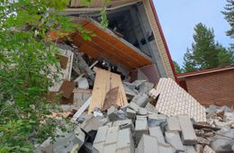 Дом не подлежит восстановлению после взрыва газа под Читой 