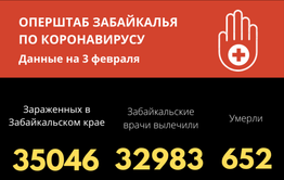 Больше 35 тысяч забайкальцев заразились коронавирусом с начала пандемии