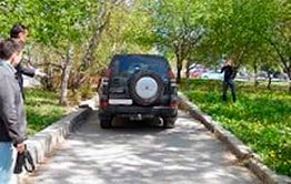 Часть читинской улицы стала опасной для пешеходов