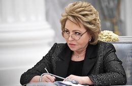 ​Спикер сената Валентина Матвиенко в понедельник прилетит в Читу - источник 