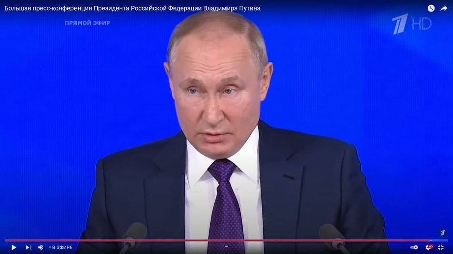 Пресс-конференция с Президентом России: трансгендеры, пытки, Украина