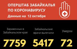 Новый рекорд - 176 забайкальцев заразились коронавирусом за сутки 
