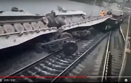 На ЗабЖД устранены последствия схода с путей военного эшелона