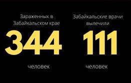 35 новых случаев коронавируса выявили в Забайкалье за сутки. Общее число зараженных — 344