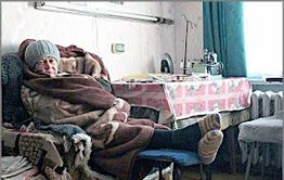 В селе Жипковщина замерзает многоквартирный дом