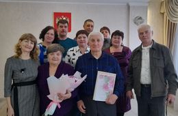 Золотую свадьбу отметили супруги Колесниковы из села Черемхово 