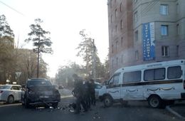 ​Lexus протаранил катафалк на Нечаева — Журавлева в Чите