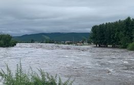 Один из забайкальских поселков оказался в воде