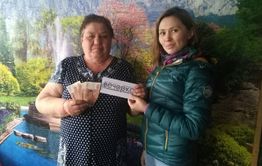 20 тысяч рублей – читательнице «Вечорки» из села Арта Зое Мельниковой