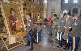 В Читу на один день прибыла Иверская икона Божией Матери