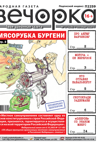 Вечорка № 37: Мясорубка Бургени