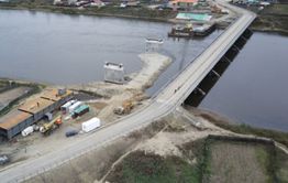 Все опоры моста через реку Ингода в Дарасуне будут готовы к началу ноября