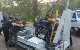 Читинец погиб на Ингоде после крушения аэролодки. Полиция ищет владельца судна 