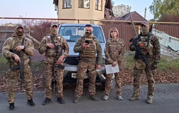 «УАЗ Патриот пикап» от читателей «Вечорки» уже на фронте. Спасибо, Леонидыч!